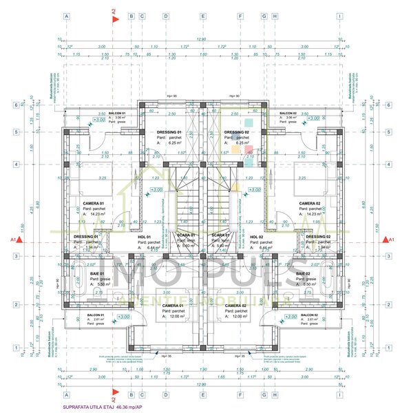 Timis Duplex modern, incalzire in pardoseala, compartimentare inteligenta.